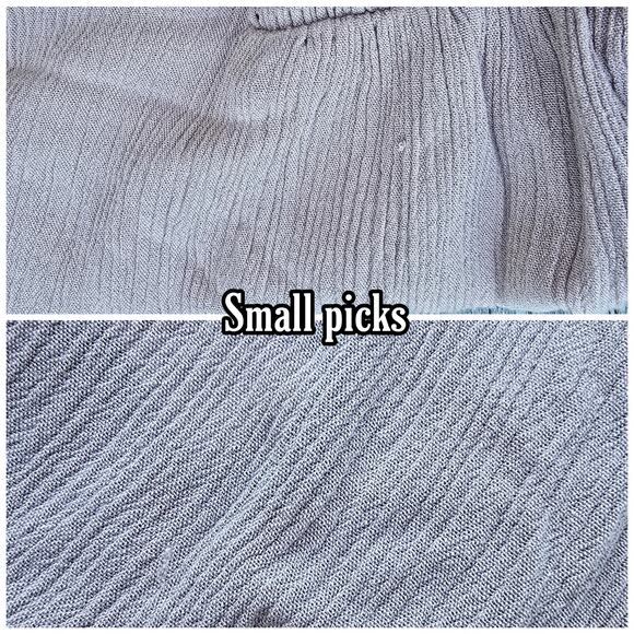 Smocked Sleeveless Top Torrid Plus Size 1X Blush Tan Crinkle Gauze Tank Keyhole - Picture 5 of 10